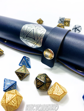 Лоток для кубиків D20 (синій) (Dice tray D20 navy)