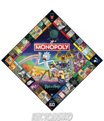 Настільна гра Monopoly: Rick and Morty (Монополия: Рик и Морти) (англ)