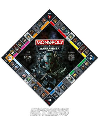 Настольная игра Monopoly: Warhammer 40K (Монополия: Warhammer 40K)