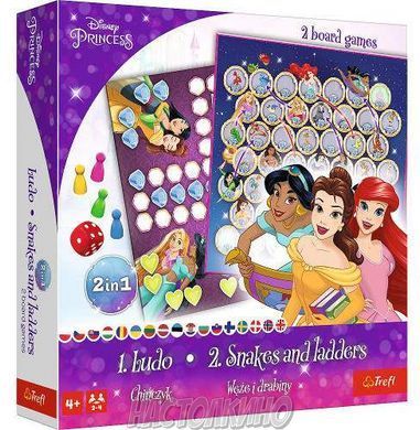 Настільна гра Лудо 2 в 1. Принцеси Діснея (Ludo 2 in 1: Disney. Princess)