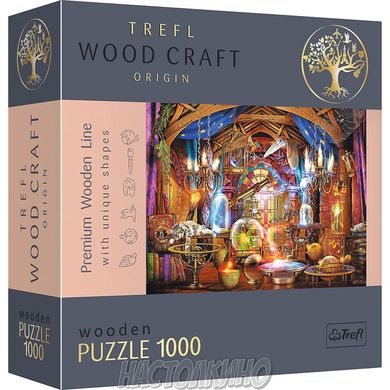 Пазлы фигурные дерево "Комната волшебника", 1000 элементов (Trefl)