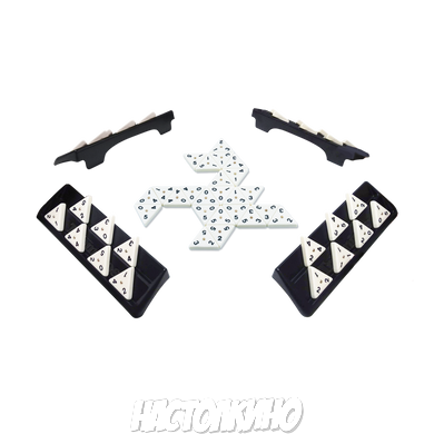 Настольная игра Тримино в металлической коробке (Triominos Travel Tour edition)