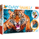 Пазл Crazy Shapes "Тигр". 600 елементів (Trefl)
