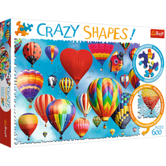 Пазл Crazy Shapes "Різнокольорові кулі". 600 елементів (Trefl)
