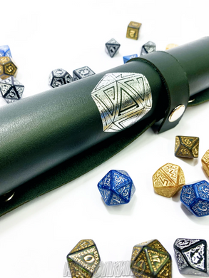 Лоток для кубиків D20 (зелений) (Dice tray D20 green)