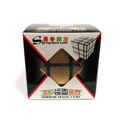 Кубик Рубіка Дзеркальний сріблястий ShengShou (Mirror magic cube)