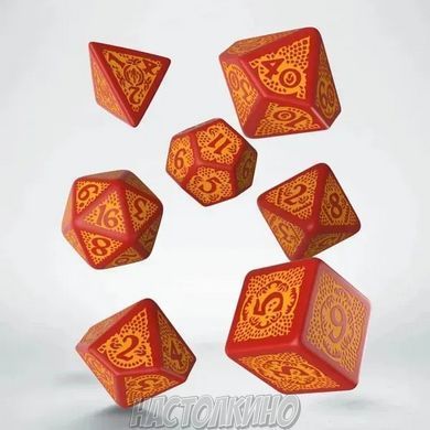 Набір кубів Dragon Slayer Red & orange Dice Set (7)