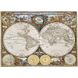 Пазлы фигурные дерево "Античная карта мира", 1000 элементов (Trefl)