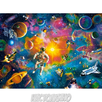Пазлы "Человек в космосе", 2000 элементов
