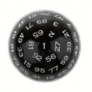 Кубик D100