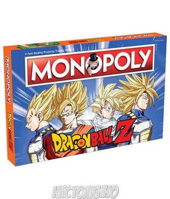 Настільна гра Monopoly: Dragon Ball Z (Монополия: Драконий жемчуг Зет)