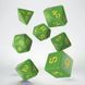 Набор кубов Classic Runic Green & yellow Dice Set