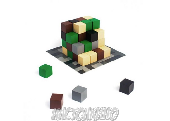 Настольная игра Майнкрафт: Будівельники та Біоми (Minecraft: Builders&Biomes) (англ.)