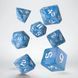 Набор кубов Classic Runic Glacier & white Dice Set