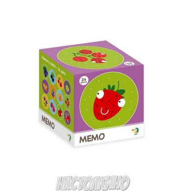 Настольная игра МЕМО Ягодки (MEMO Berries)