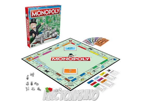 Настольная игра Классическая Монополия. Украина (Monopoly, Монополія) (укр.)