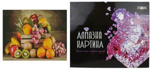Алмазна мозаїка &laquo;Ящик з фруктами&raquo;, 40х50 см