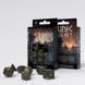 Набор кубов Runic Bottle-green & gold Dice Set
