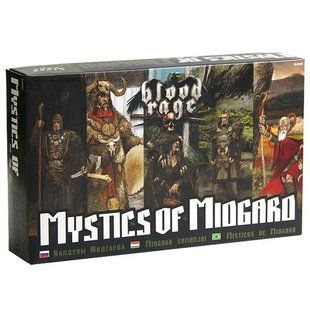 Настольная игра Кровь и Ярость: Колдуны Мидгарда (Blood Rage: Mystics of Midgard)