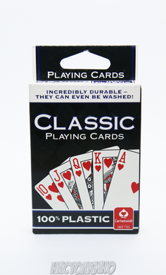 Карты покерные пластиковые (Plastic Poker Cards)