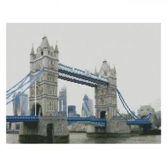 Алмазная мозаика "Лондонський Tower Bridge", 40х50 см
