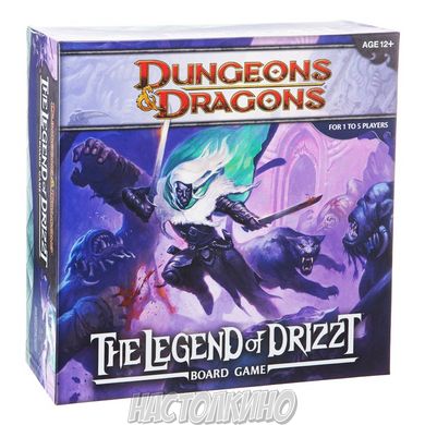 Dungeons & Dragons. Legend of Drizzt Board Game (Подземелья и Драконы: Легенды Дриззта)