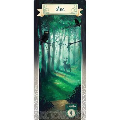 Настільна гра Лес сказок (The Grimm Forest)(открытая+протекторы)