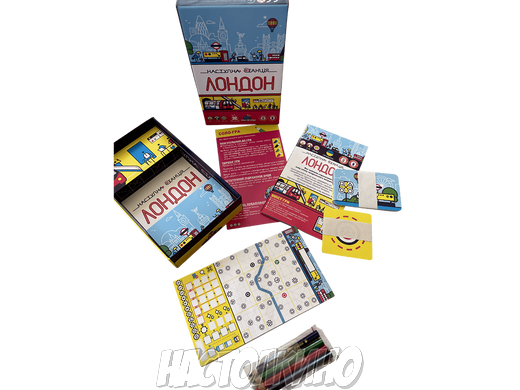 Настольная игра Наступна станція Лондон (Следующая станция Лондон, Next Station: London)(укр) Настольная игра Наступна станція Лондон (Следующая станция Лондон, Next Station: London)(укр)