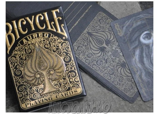 Карты покерные Bicycle Aureo (black)