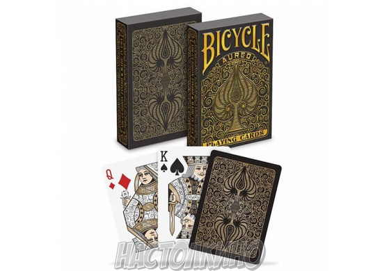 Карты покерные Bicycle Aureo (black)