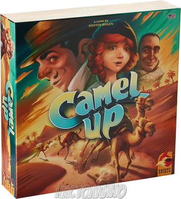 Настольная игра Camel Up! 2.0 (Верблюды, вперед\По верблюдам! 2.0)