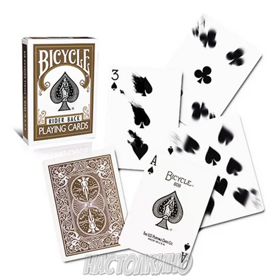 Карти покерні Bicycle Rider Back (brown)
