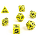 Набір кубів Cyberpunk Red Dice Set - Danger Zone (7)