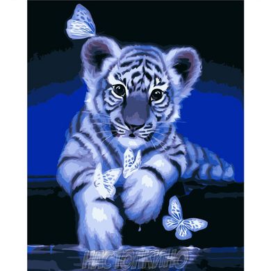 Картина за номерами "Малятко тигреня ", 40х50 см