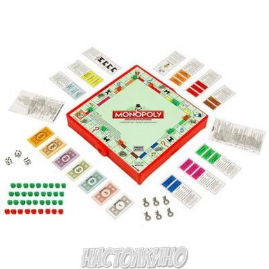 Настольная игра Монополия. Дорожная версия (Monopoly Grab & Go)(англ)