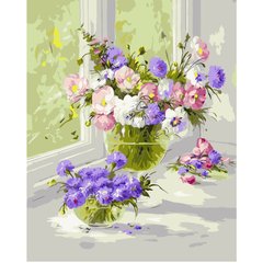 Картина за номерами "Найніжніші квіти", 40х50 см