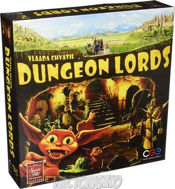 Настольная игра Dungeon Lords (Лорды Подземелий) (англ)