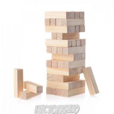 Tower wooden classic (Jenga/Дженга/Джанга/Башня)