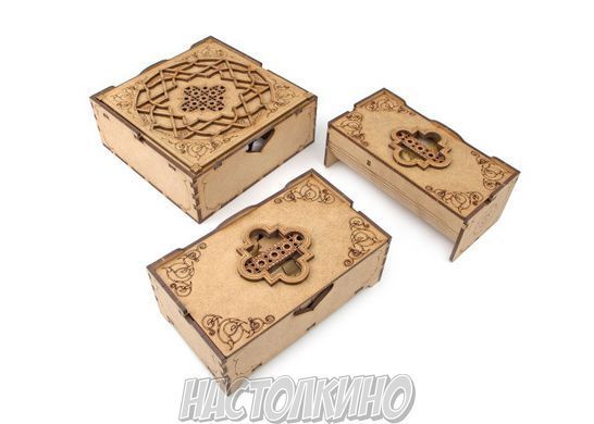 Органайзер Пять каст + дополнение (Five Tribes + Expansions)