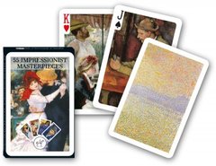 Карти гральні Шедеври імпресіоністів, 55 карт (Impressionist masterpieces)