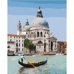 Картина за номерами "Венеціанський гондольєр", 40х50 см