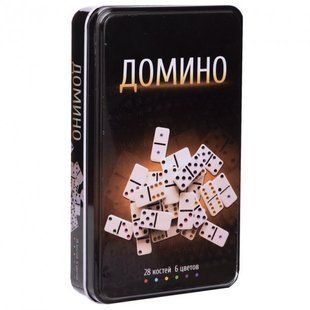 Доміно в металевій коробці