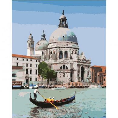 Картина за номерами "Венеціанський гондольєр", 40х50 см