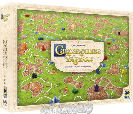 Настільна гра Carcassonne Big Box (Каркассон Велика Коробка)(англ)