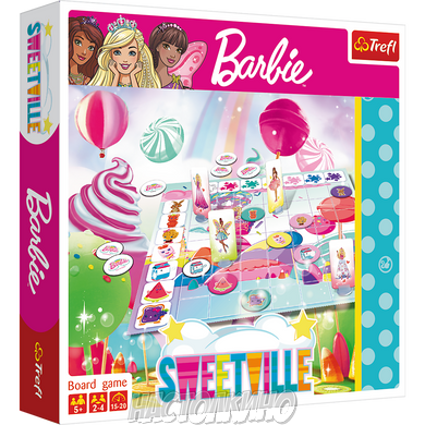 Настольная игра Барби в Стране сладостей (Barbie Sweetville)