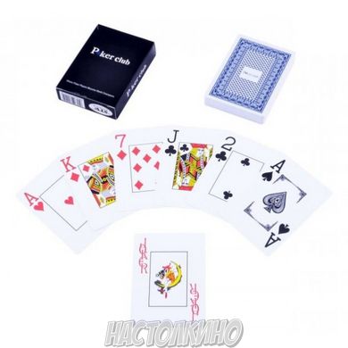 Карты покерные пластиковые Poker Club