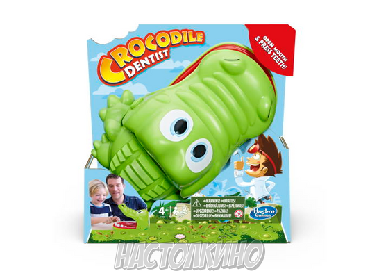 Настольная игра Кроко Дантист (Crocodile Dentist) укр.