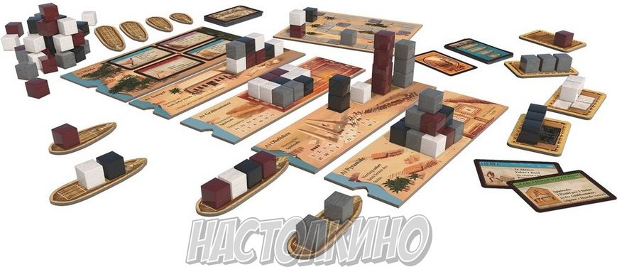 Настольная игра Imhotep (Имхотеп)